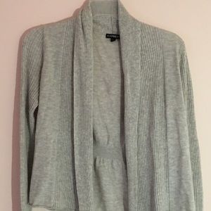 Grey cardigan